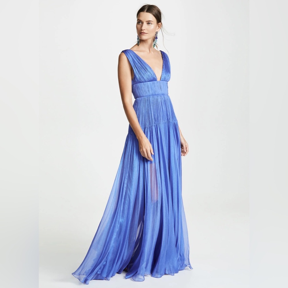 Maria Lucia Hohan | Rowen Maxi Dress, Amparo Blue, FR 34